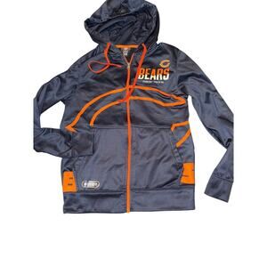 CHICAGO BEARS COMBINE full zipper hoodie size S small